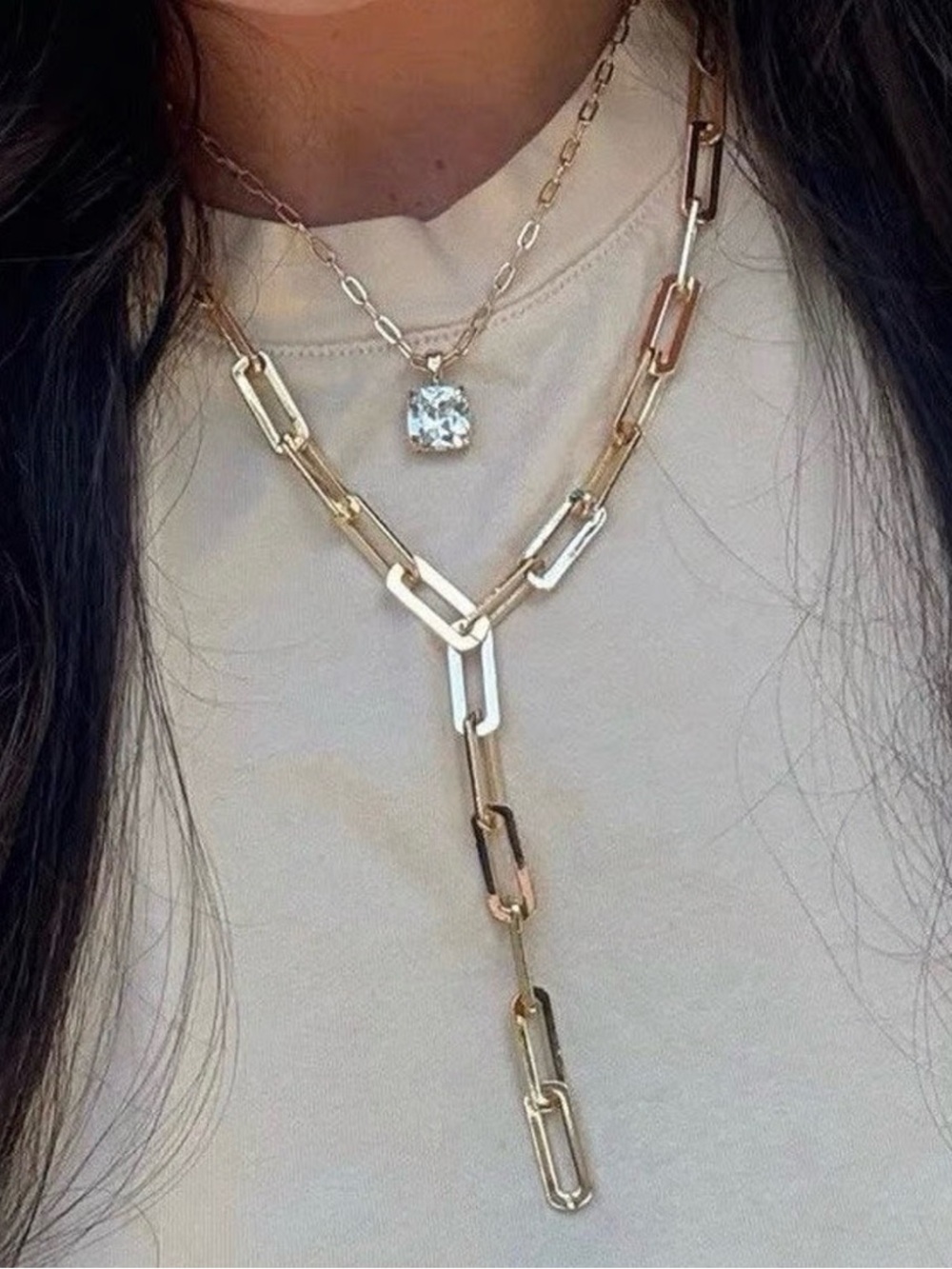 Park Lane Collins Necklace Gold